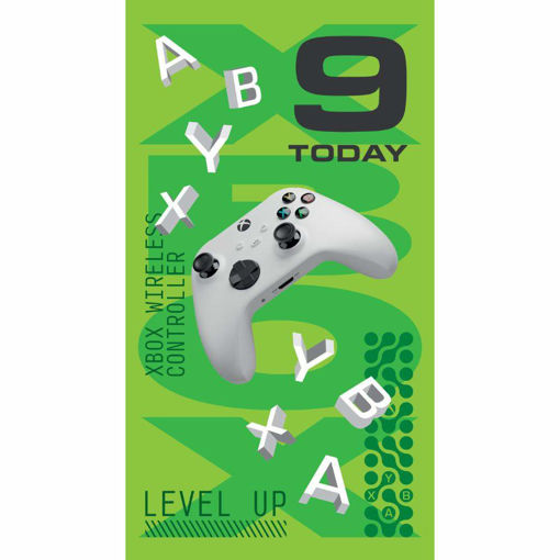 Picture of LEVEL UP 9 TODAY BIRTHDAY CARD